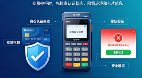 盛钱呗POS机：身份认证失败不能刷卡交易？